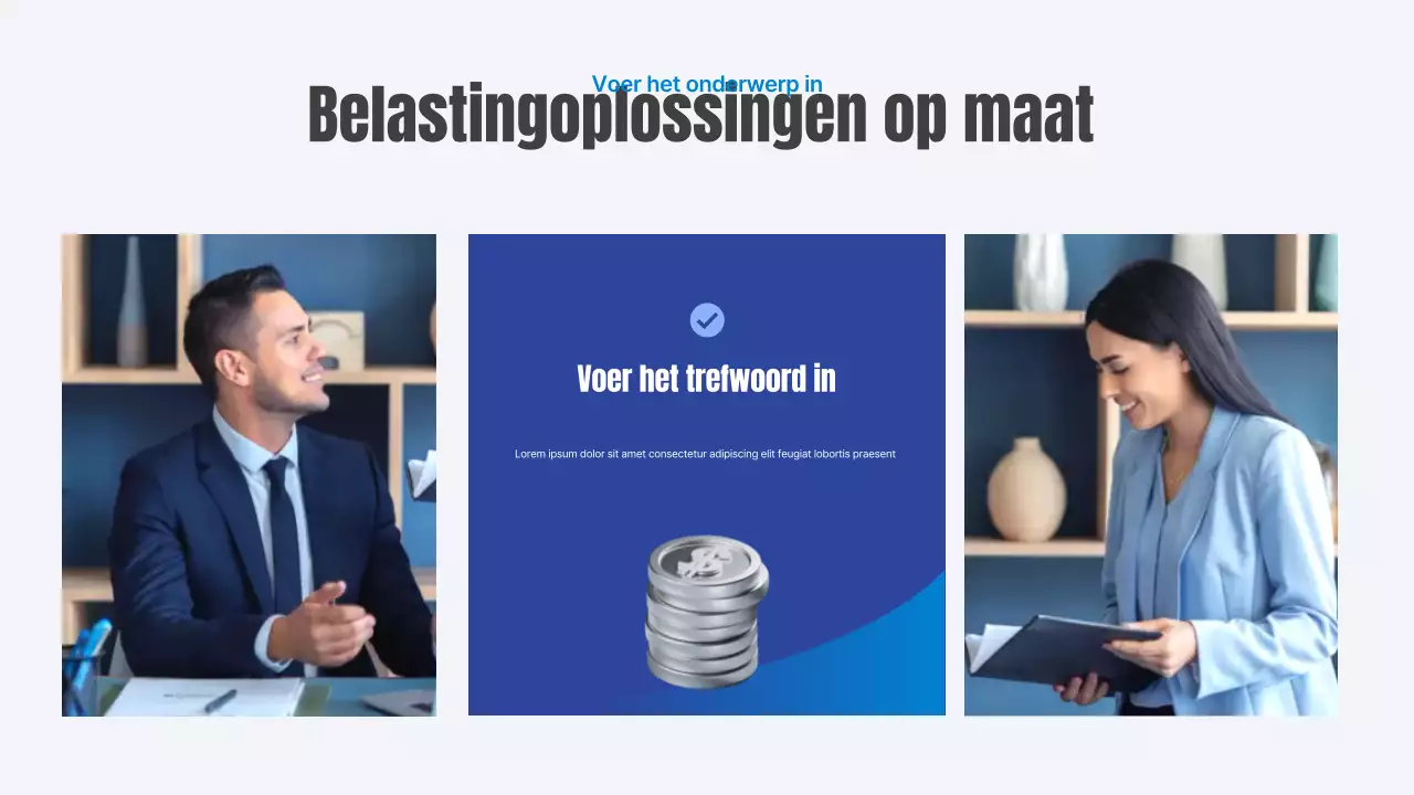 Blue Simple Tax Agency Bedrijfspresentatie