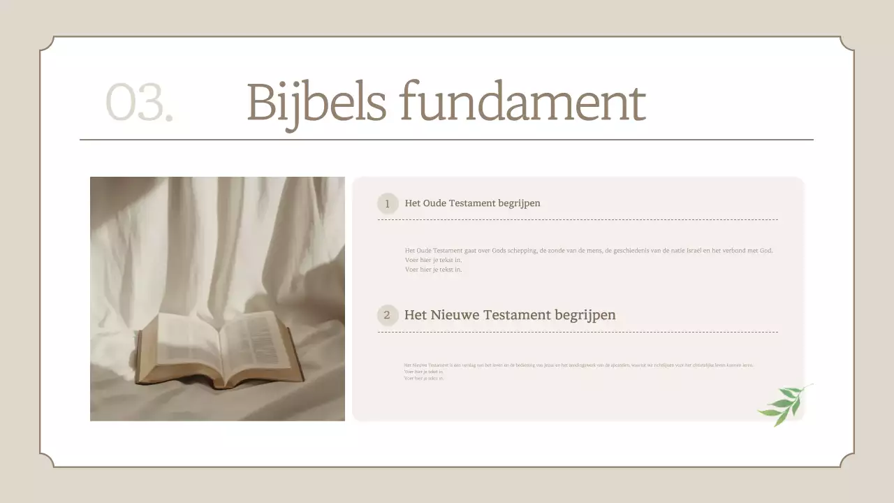 Beige Klassieke Onderwijsgids voor Kinderen