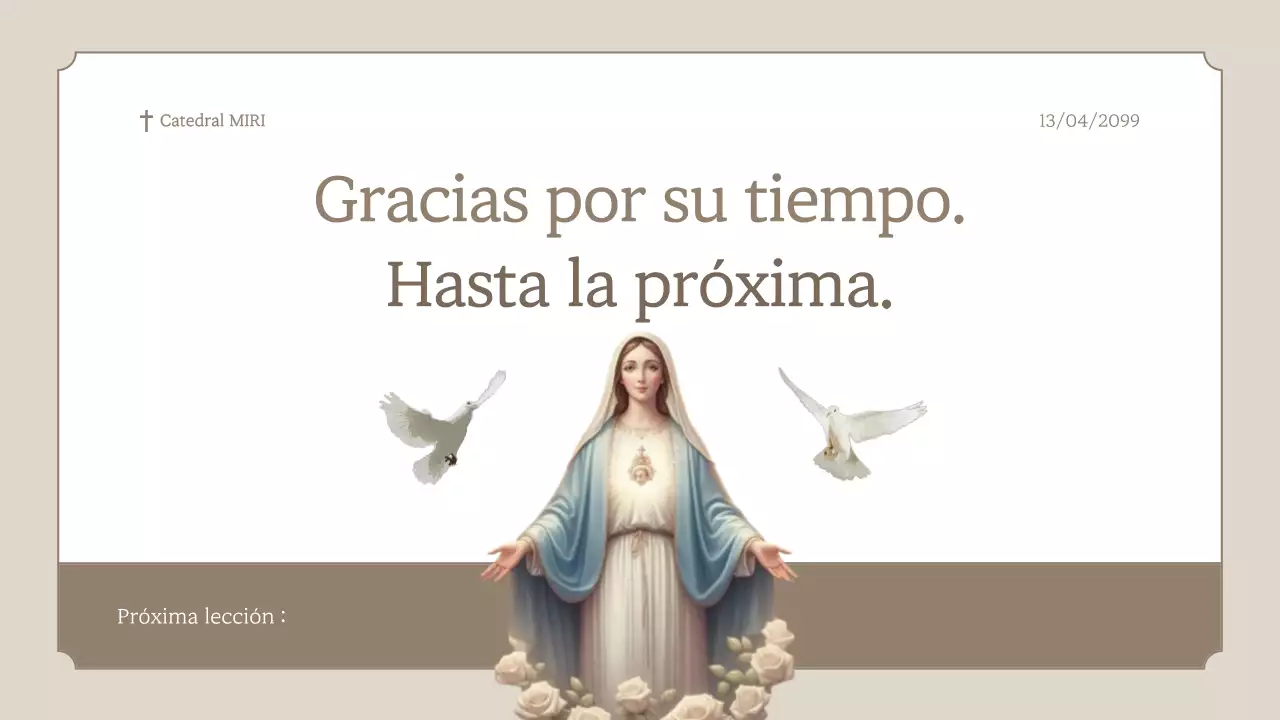 Guía educativa infantil clásica beige