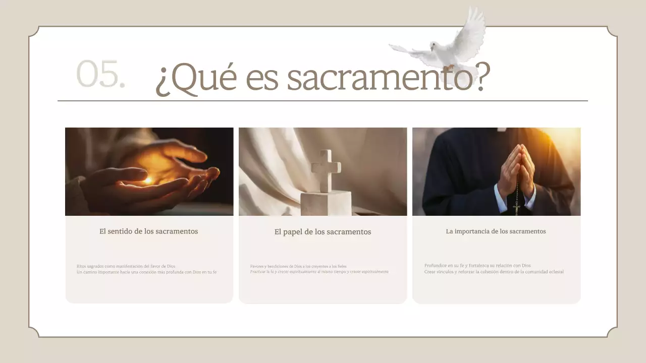 Guía educativa infantil clásica beige