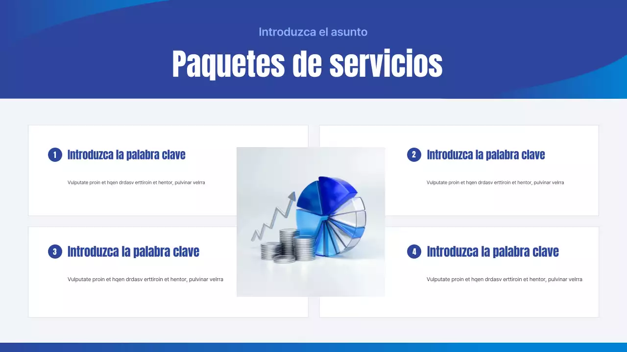 Presentación comercial de la Agencia Tributaria Blue Simple