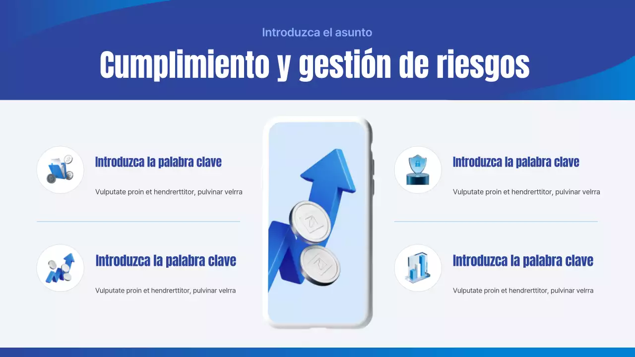 Presentación comercial de la Agencia Tributaria Blue Simple