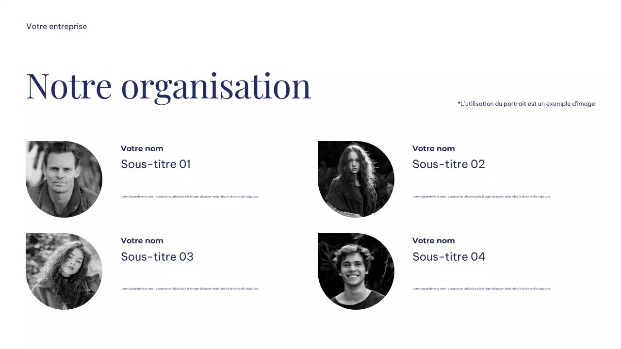 Présentation simple, minimaliste et durable de la Terre en blanc et bleu