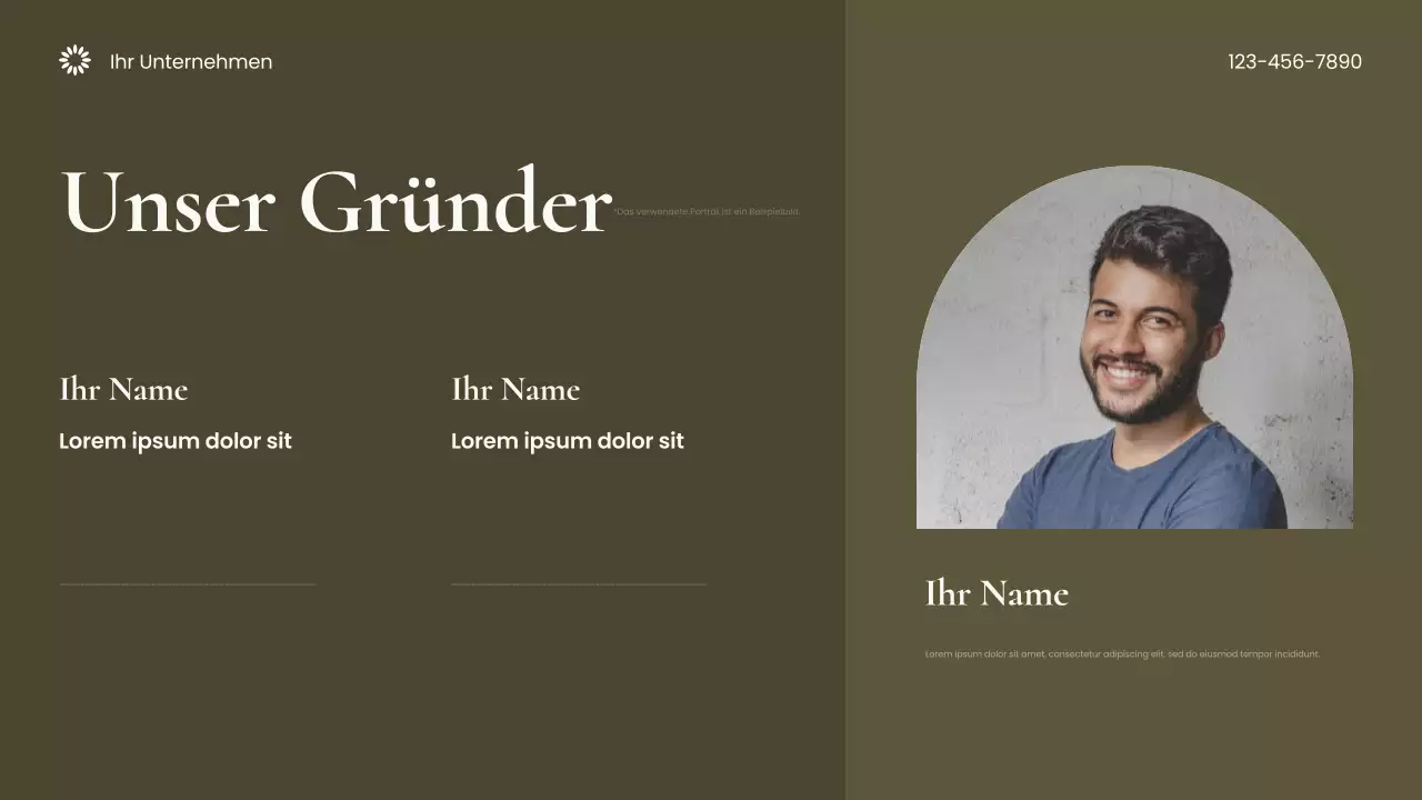 Brown Photocentric Nachhaltige Erde Präsentation