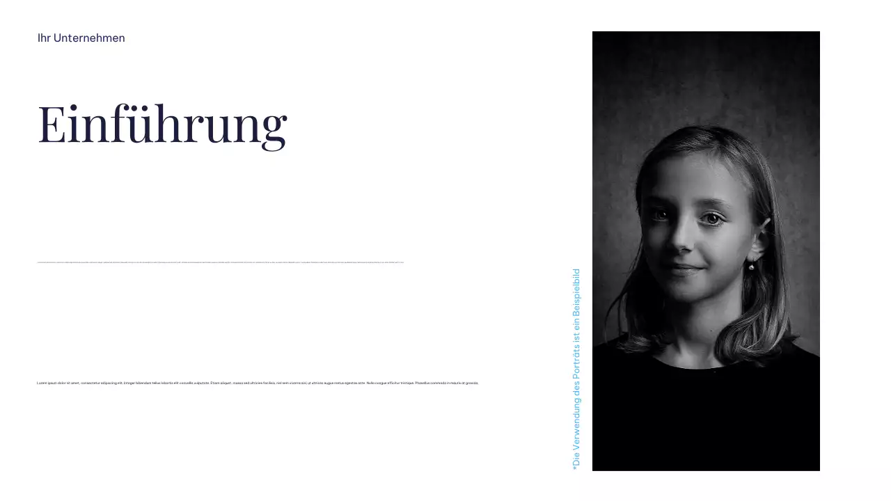 Einfache, minimalistische, nachhaltige Erdpräsentation in Weiß und Blau