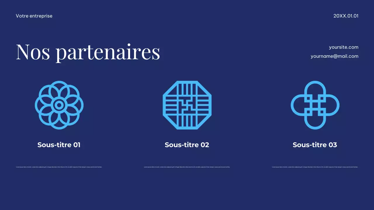 Présentation simple, minimaliste et durable de la Terre en blanc et bleu