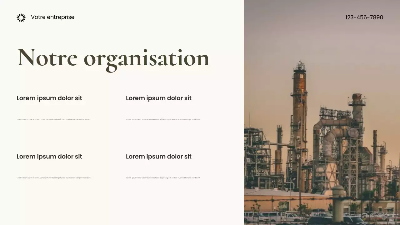 Présentation Brown Photocentric Sustainable Earth