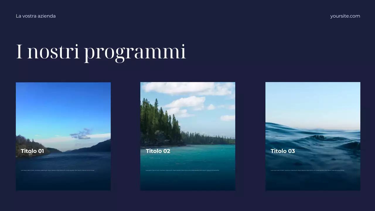 Presentazione della Terra sostenibile in verde acqua e bianco