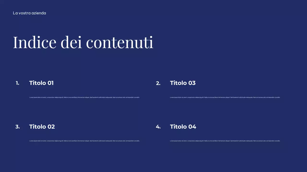 Presentazione della Terra sostenibile semplice e minimalista bianca e blu