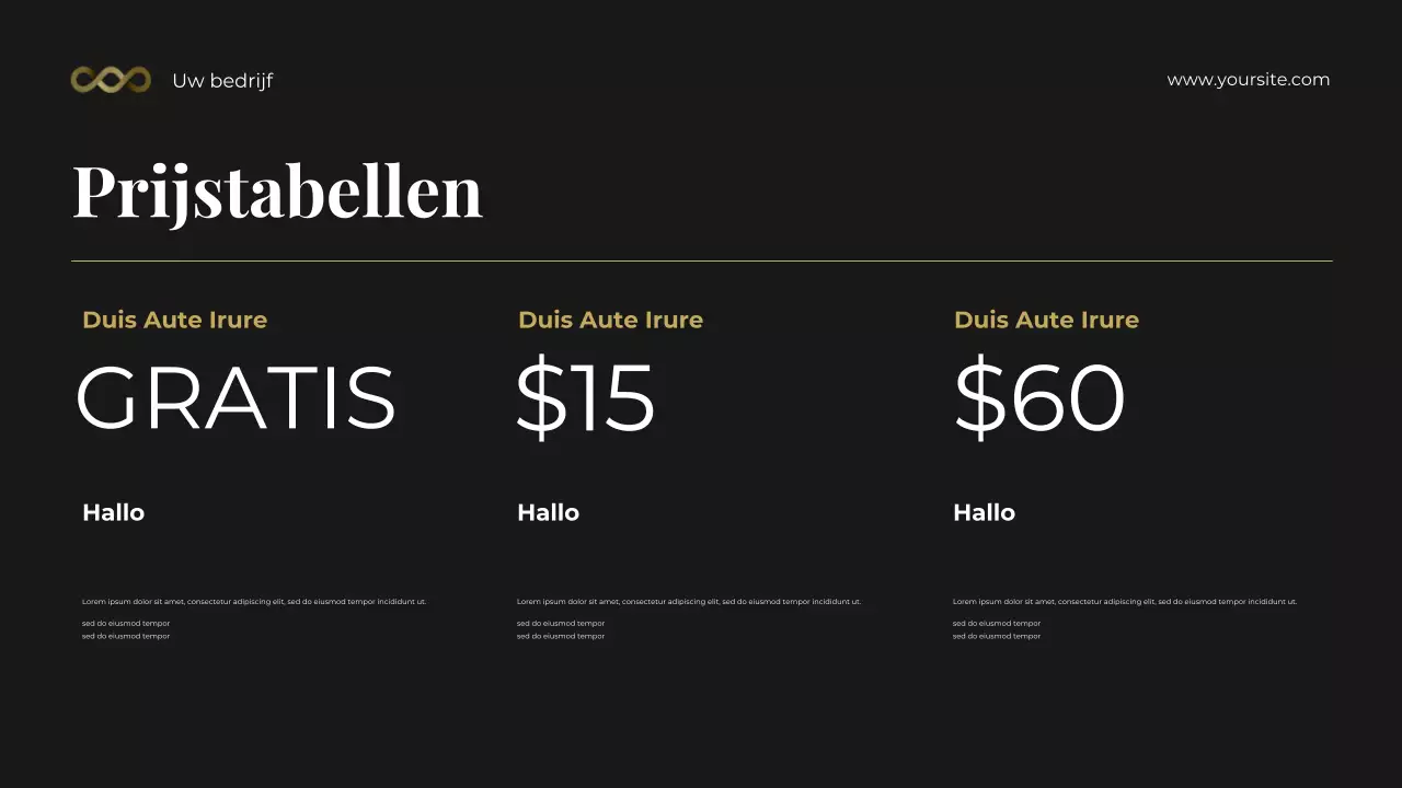 Presentatie van de Black and Gold Bold Photocentric Legal Consulting Toolkit