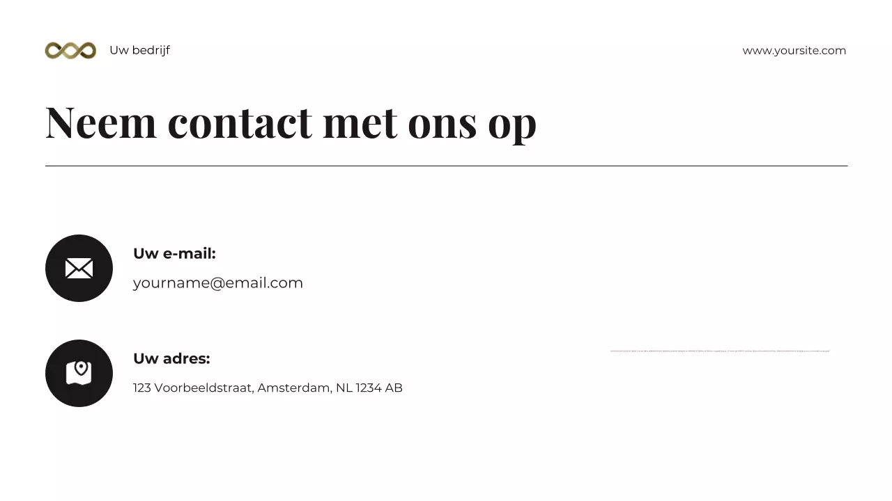 Presentatie van de Black and Gold Bold Photocentric Legal Consulting Toolkit