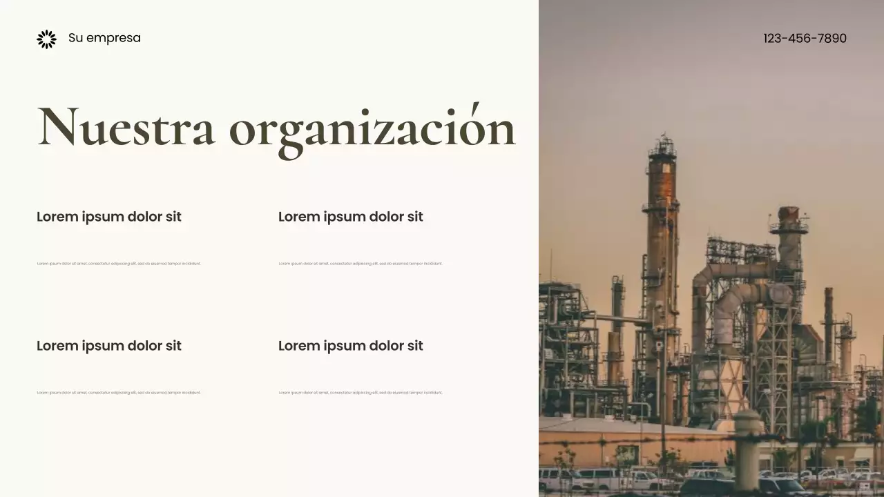 Presentación de Brown Photocentric Sustainable Earth