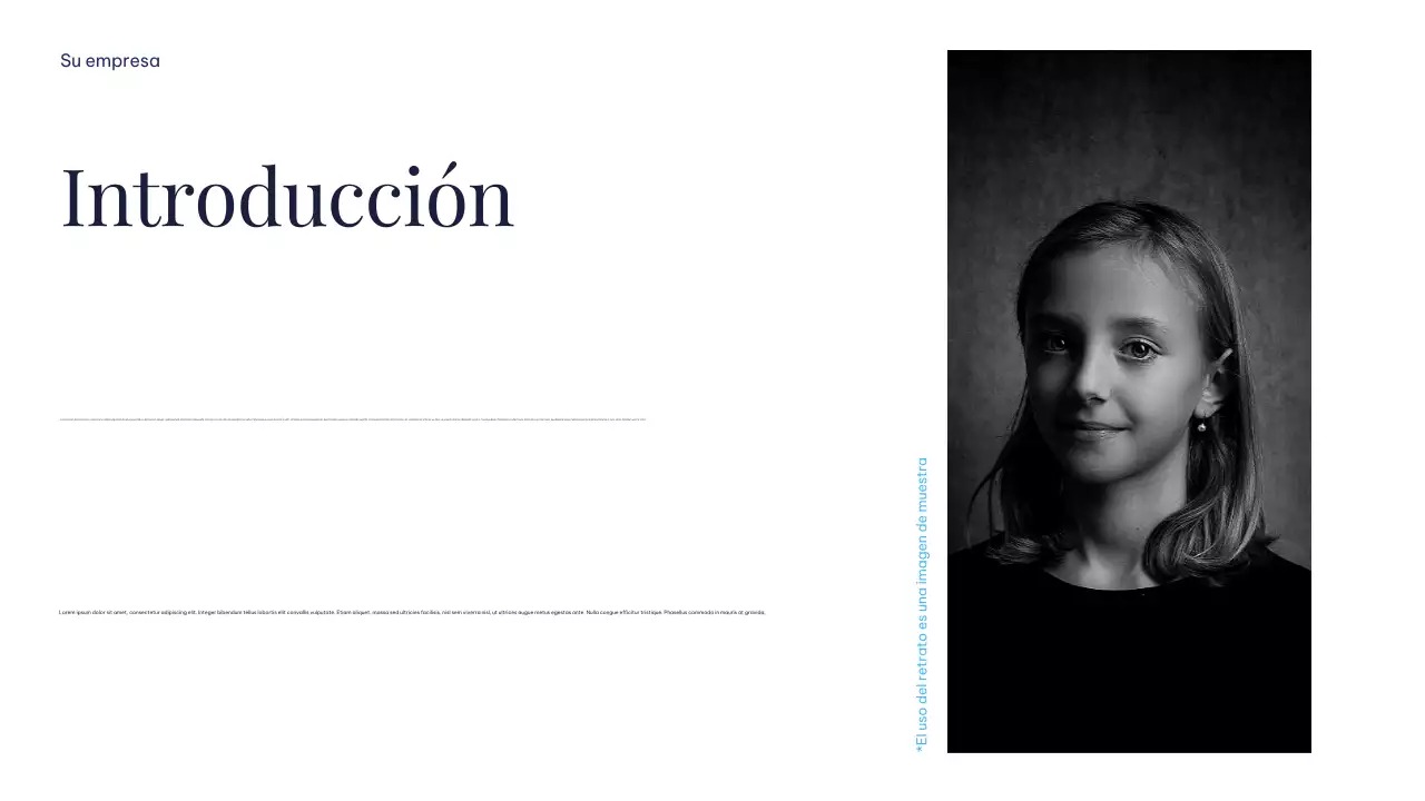 Presentación minimalista, sencilla y sostenible de la Tierra en blanco y azul