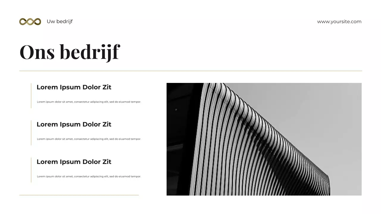 Presentatie van de Black and Gold Bold Photocentric Legal Consulting Toolkit