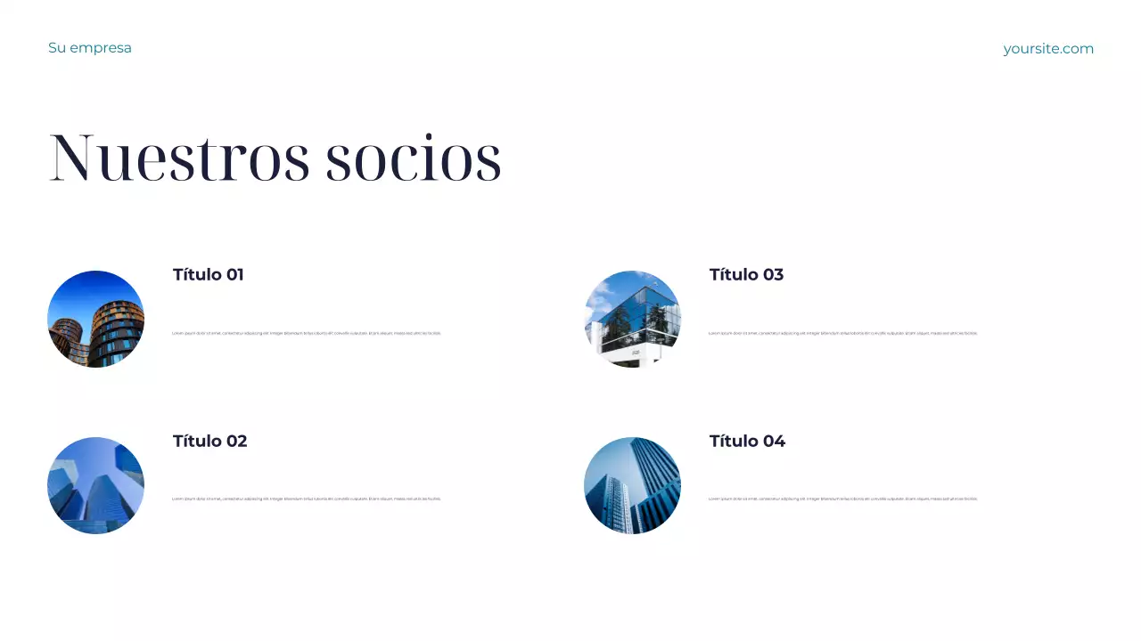 Presentación de la Tierra Sostenible en Verde Azulado y Blanco