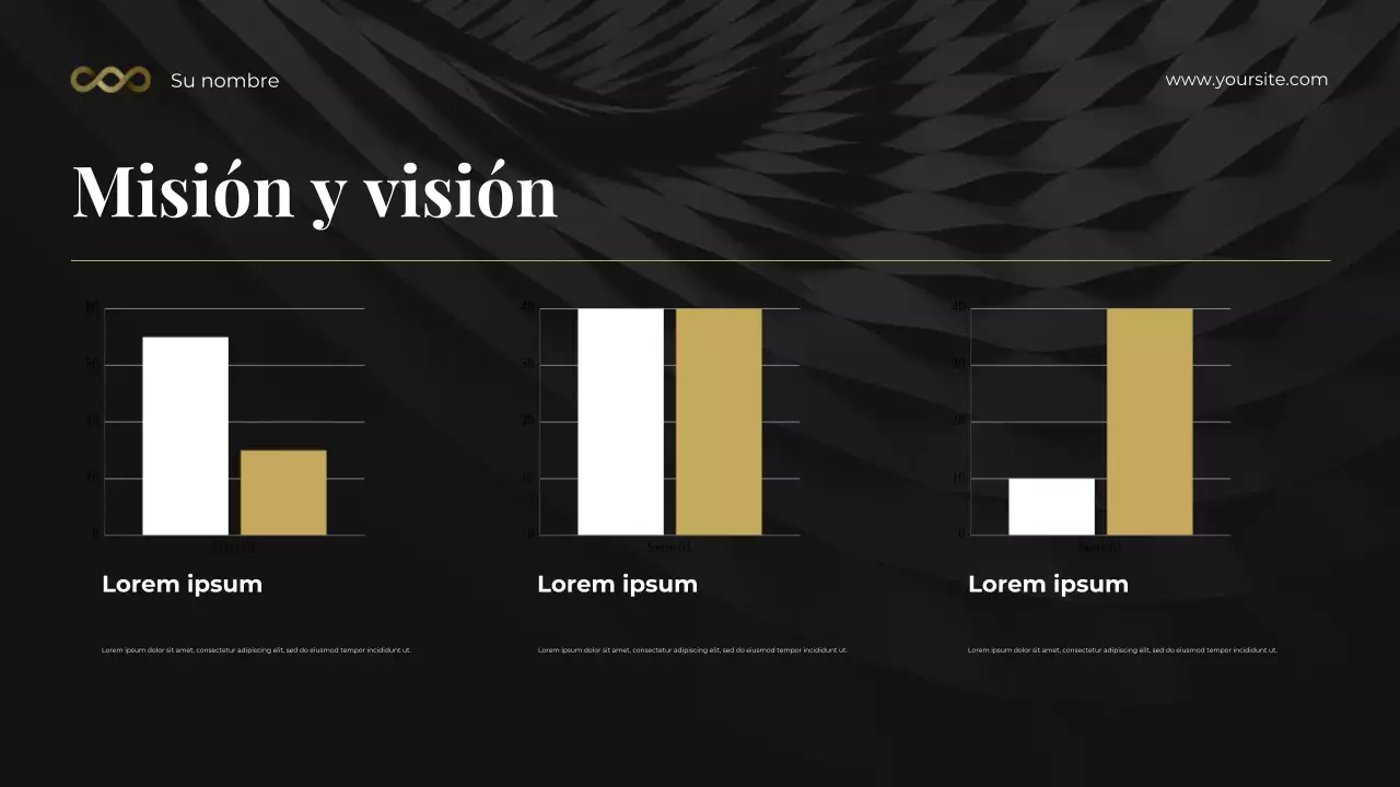 Presentación del kit de herramientas de consultoría legal fotocéntrica en negro y dorado