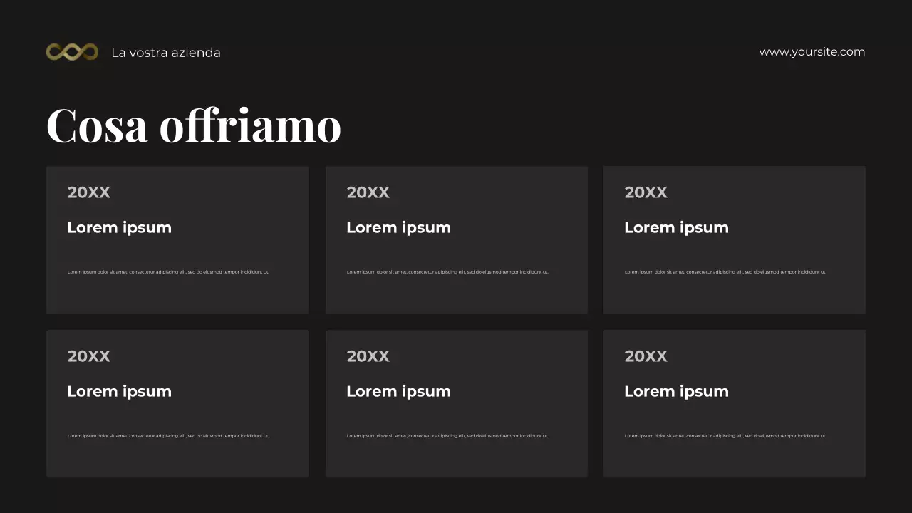 Presentazione del kit di consulenza legale fotocentrica in nero e oro audace