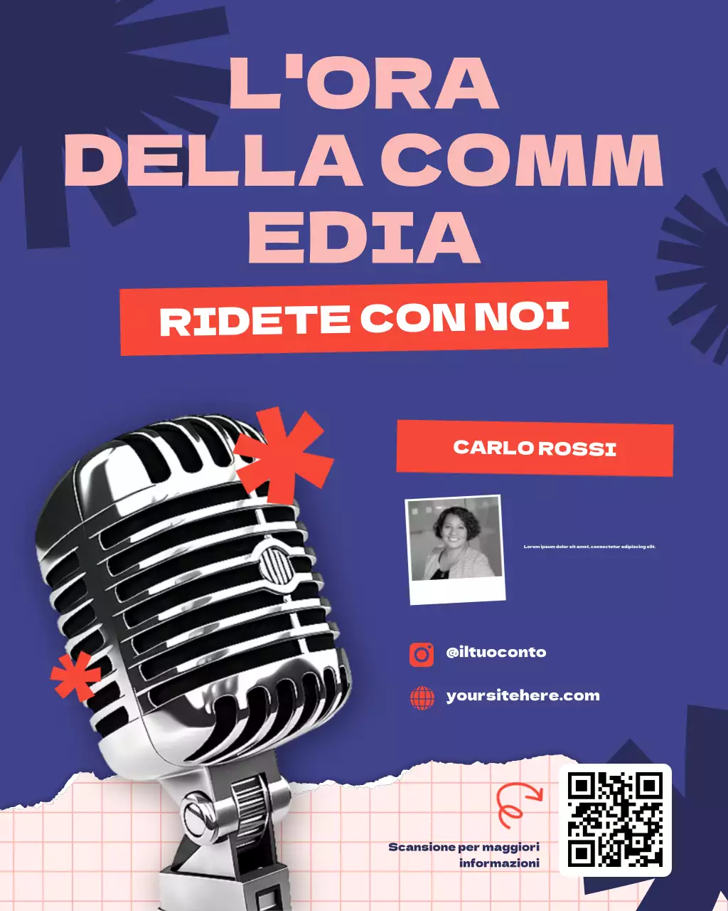 Copertina del podcast Blue and Orange Flat Comedy and Entertainment