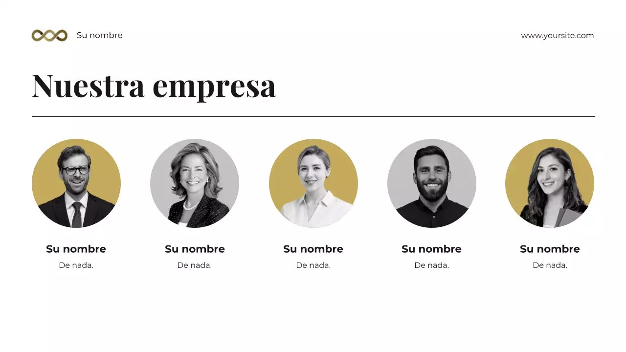 Presentación del kit de herramientas de consultoría legal fotocéntrica en negro y dorado