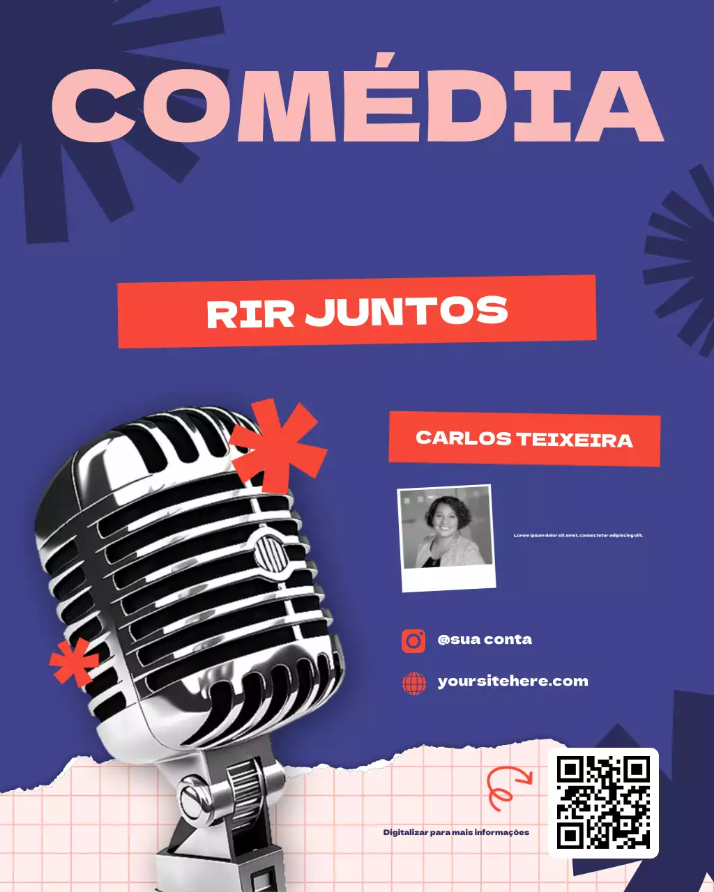 Capa do podcast Blue and Orange Flat Comedy and Entertainment