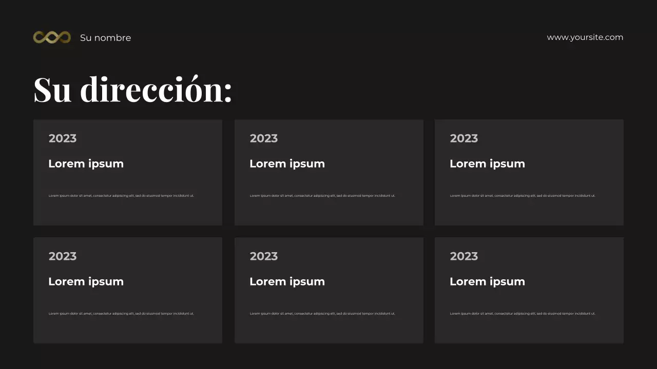 Presentación del kit de herramientas de consultoría legal fotocéntrica en negro y dorado