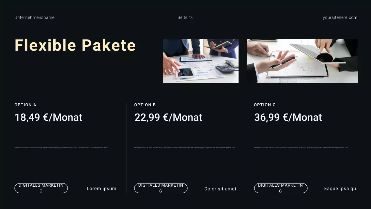 Schwarz-Weiß-Agentur für modernes Minimalismus-Digitalmarketing