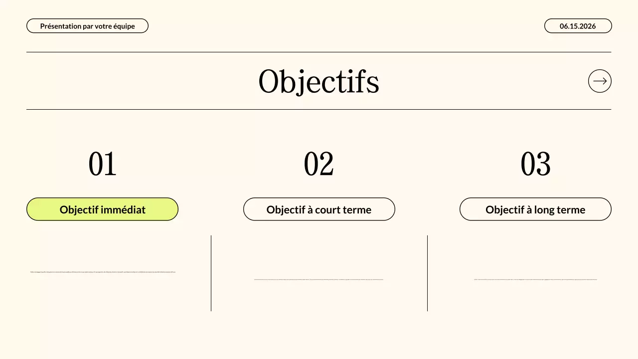 Présentation commerciale d'une stratégie de marketing de contenu beige fluo moderne