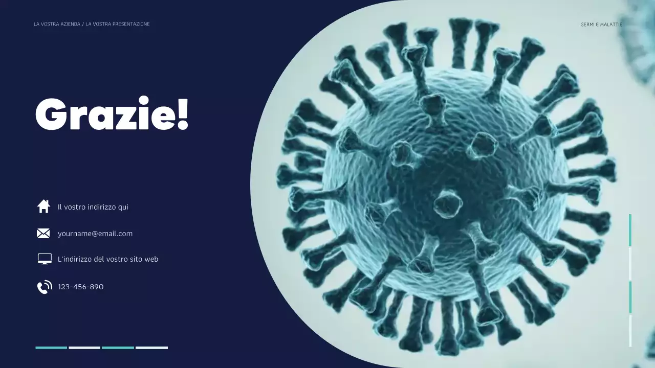 presentazione moderna della salute verde acqua