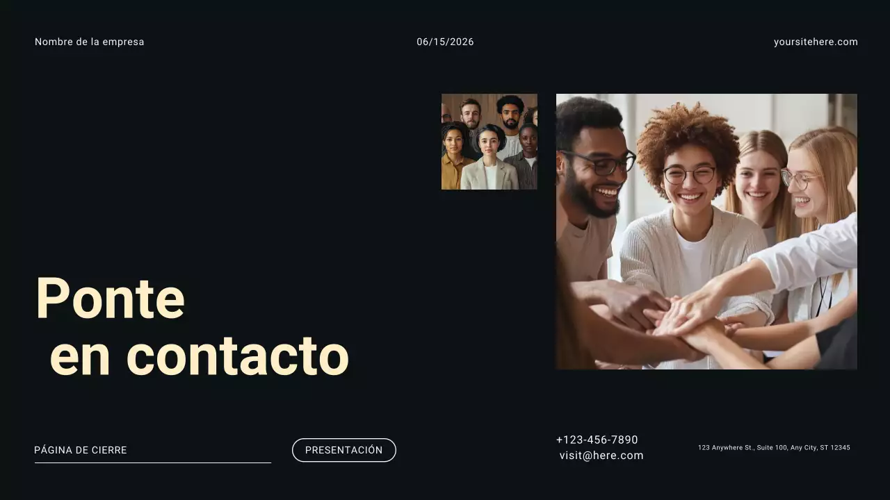 Agencia de Marketing Digital de Minimalismo Moderno en Blanco y Negro