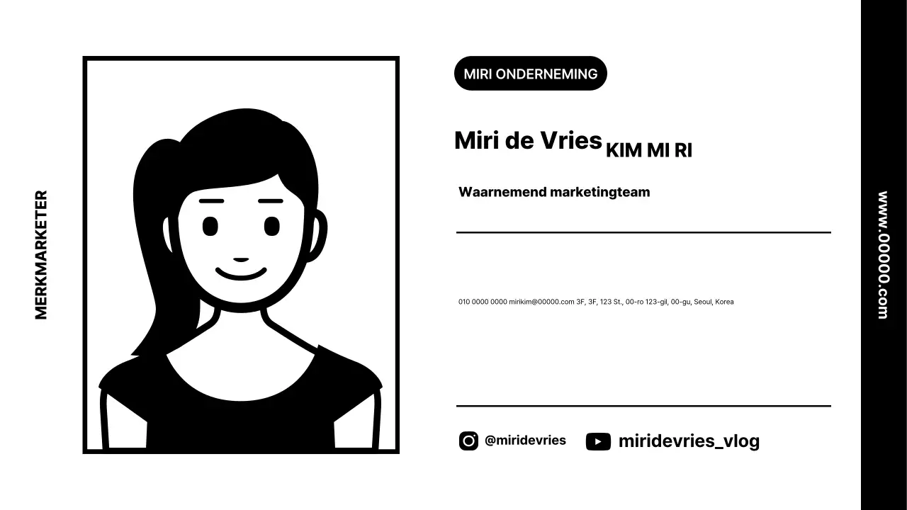 Visitekaartje in hemelsblauw eenvoudig ontwerp