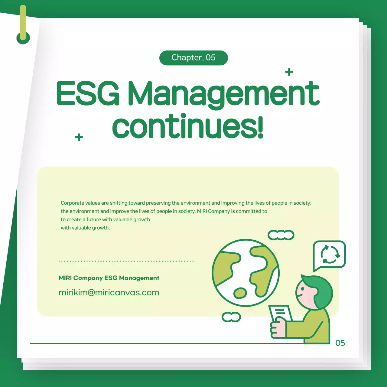 Introdução à Gestão ESG da Green Baby Company