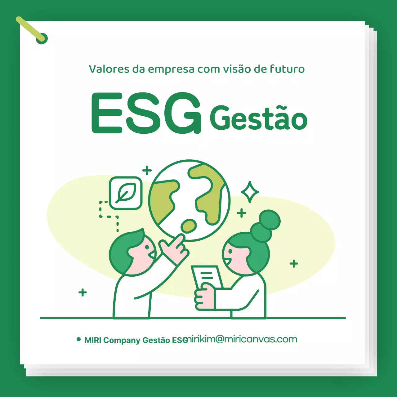 Introdução à Gestão ESG da Green Baby Company