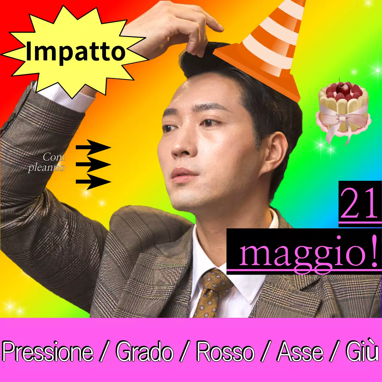 Festa di compleanno del panda arcobaleno