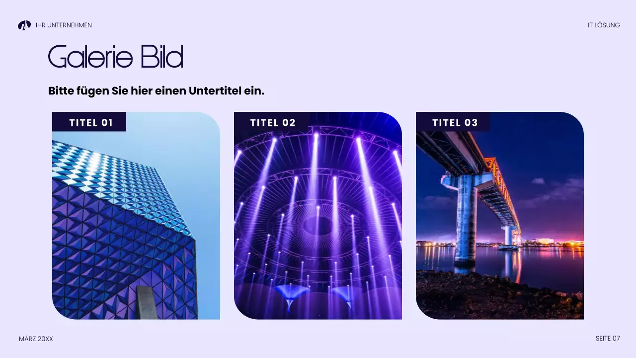 blaue moderne technologiepräsentation