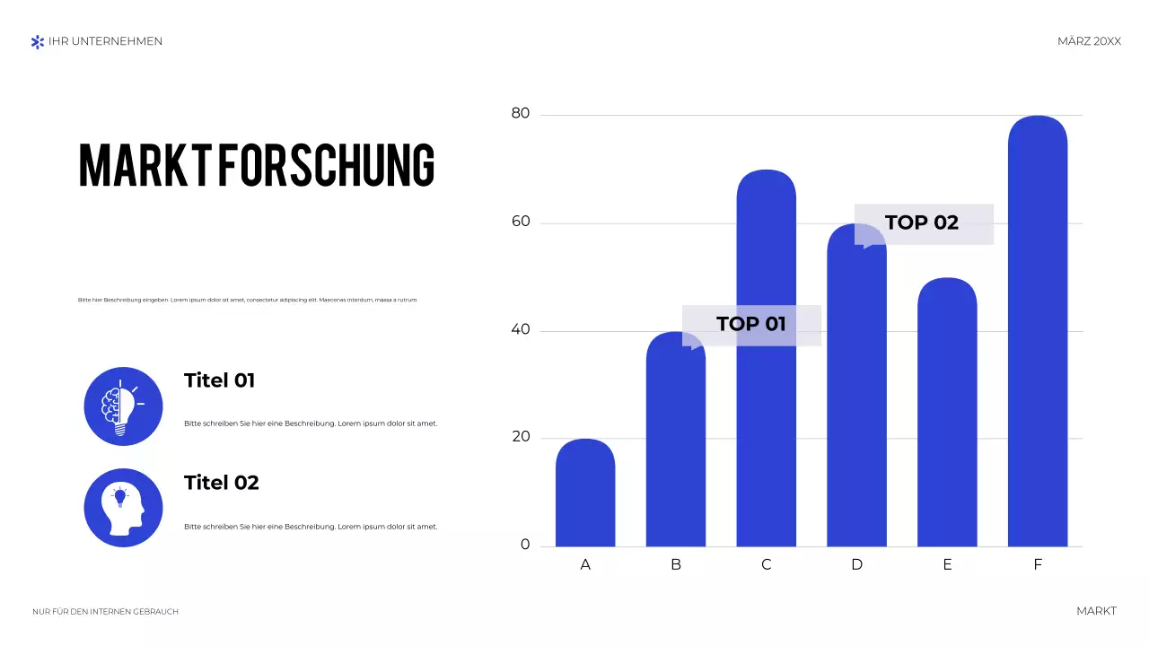 blaue geometrische technologiepräsentation