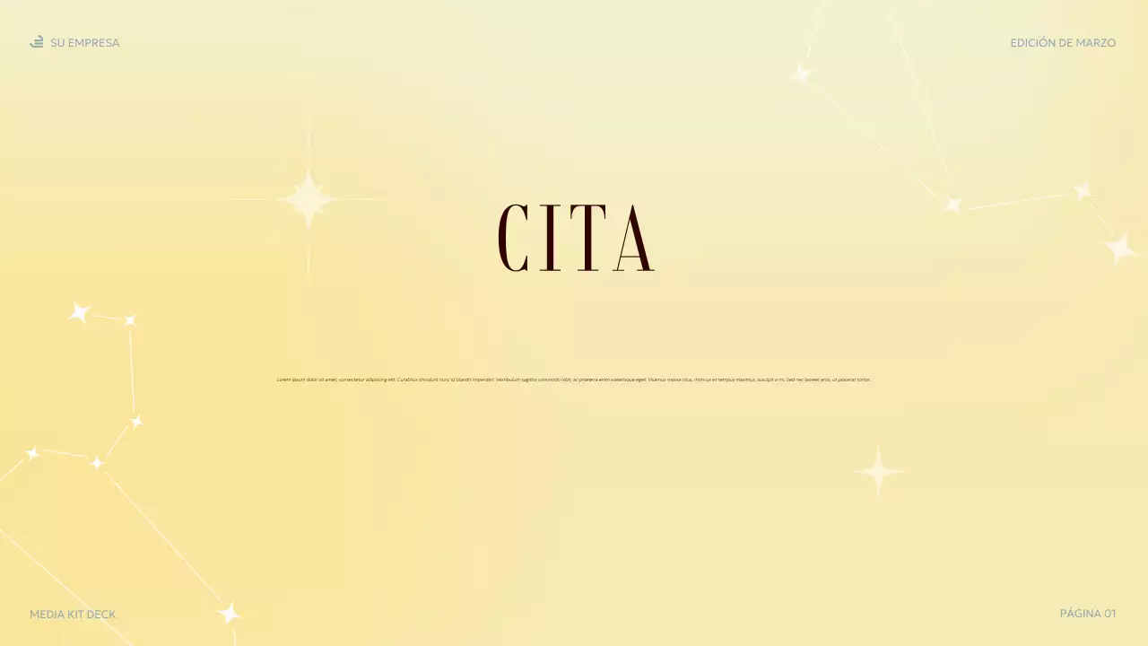 Presentación multimedia elegante en tonos pastel