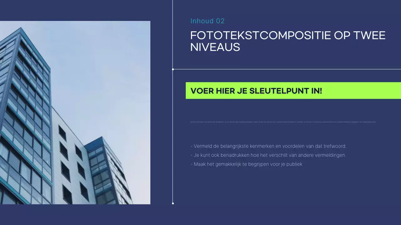 Blauw Modern Bedrijfsrapport