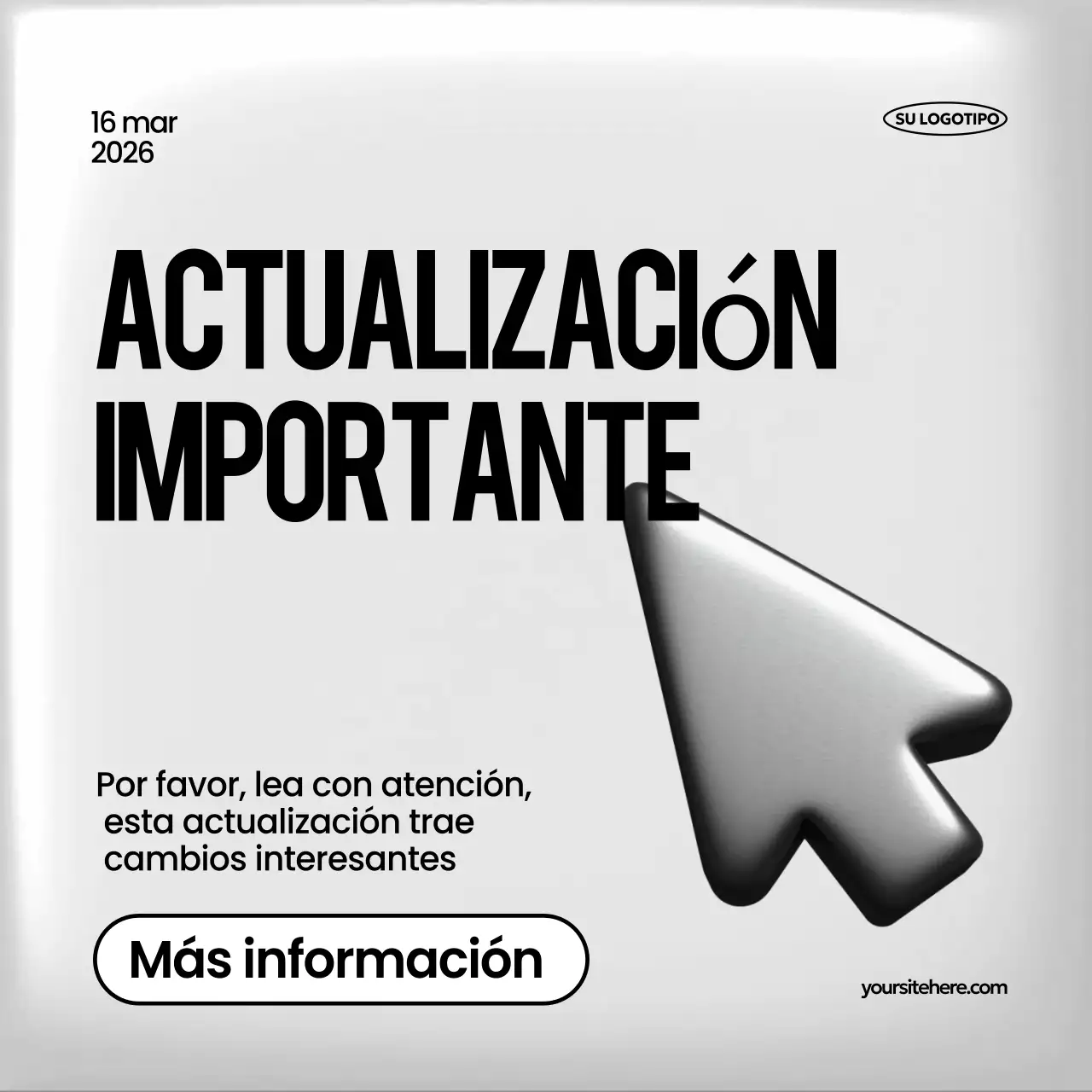 Notificación de actualización de Silver Modern