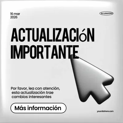 Notificación de actualización de Silver Modern