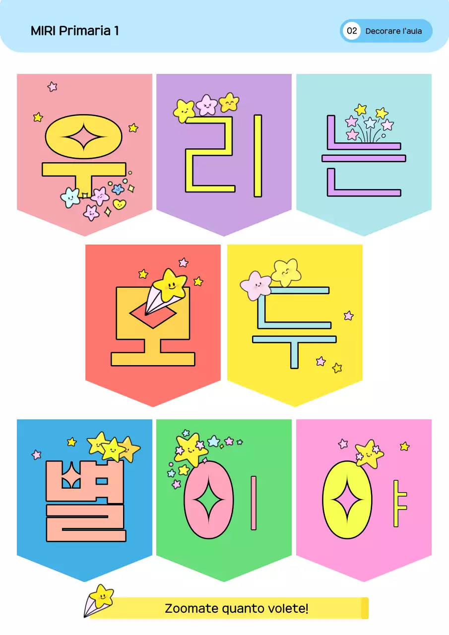 Guida alle decorazioni colorate per l'aula dei bambini