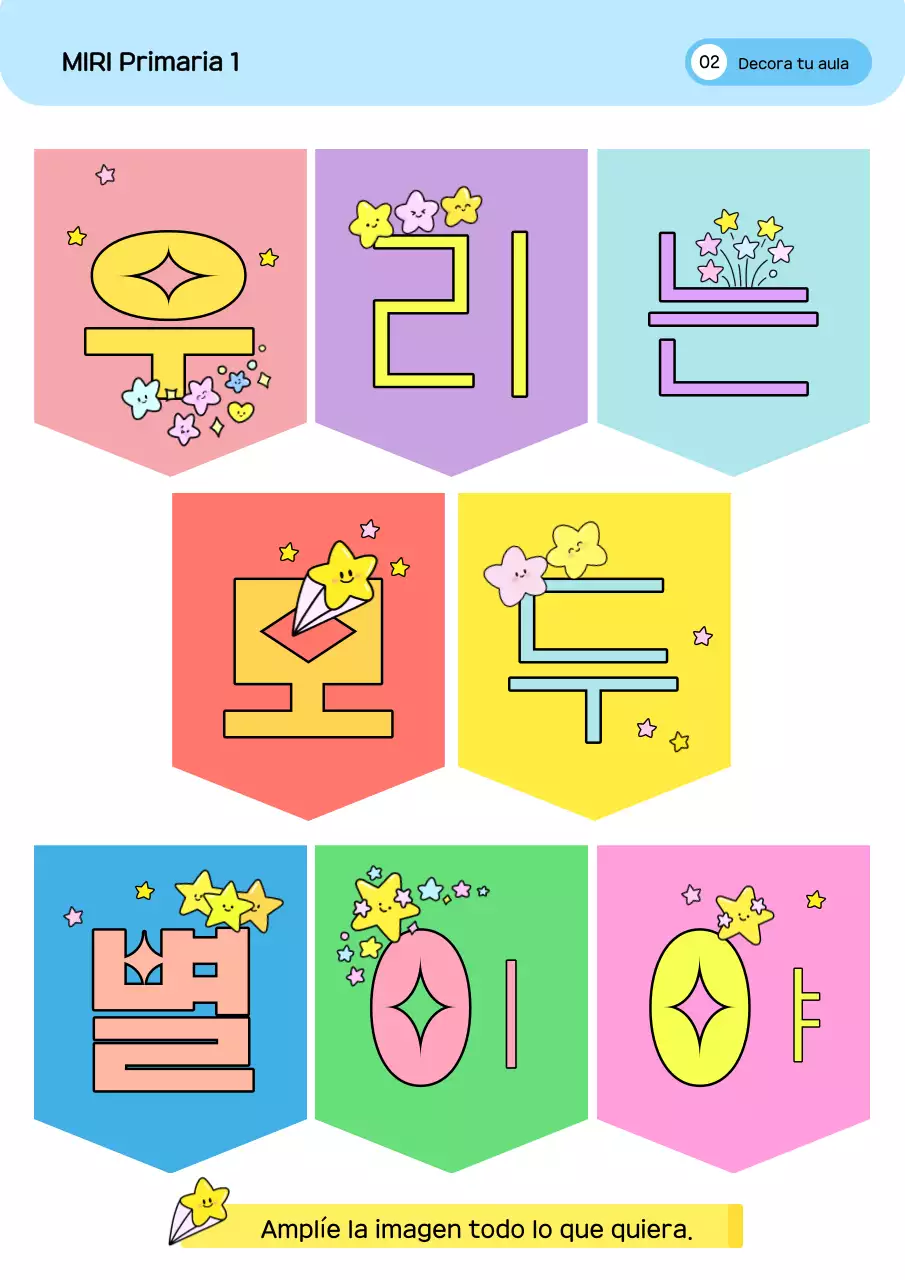 Guía para decoraciones coloridas para el aula de bebés