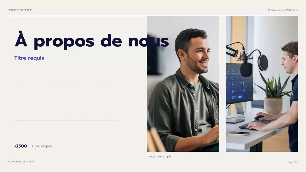 présentation de l'agence moderne de la marine