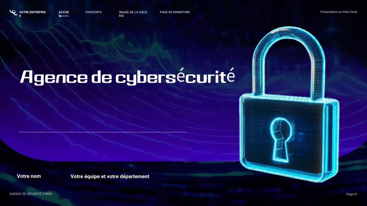 présentation de la cybersécurité bleue
