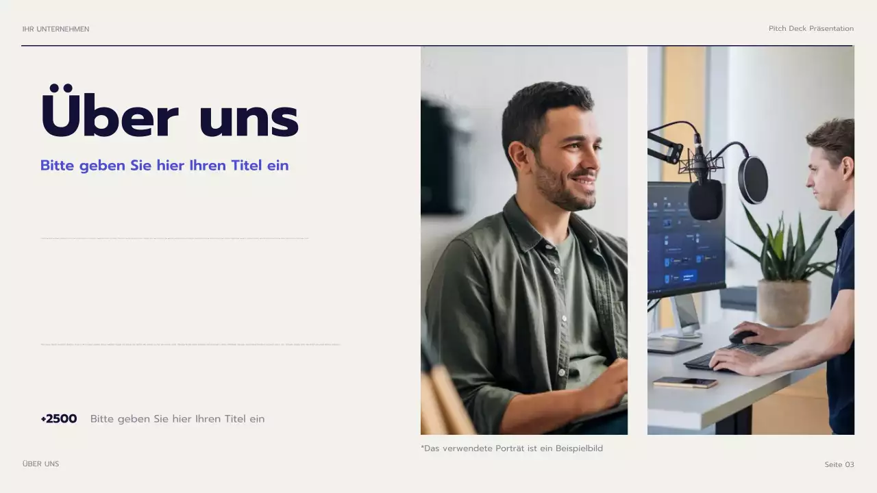 Präsentation der modernen Marineagentur