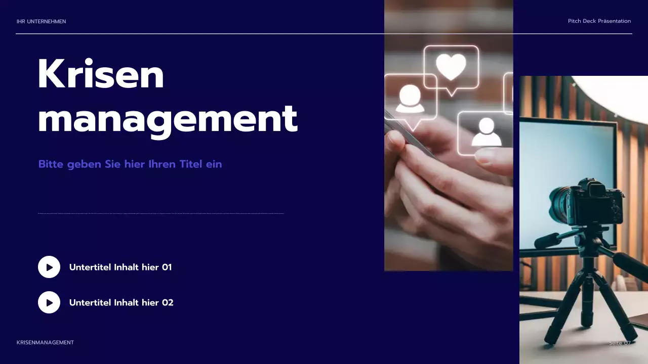 Präsentation der modernen Marineagentur