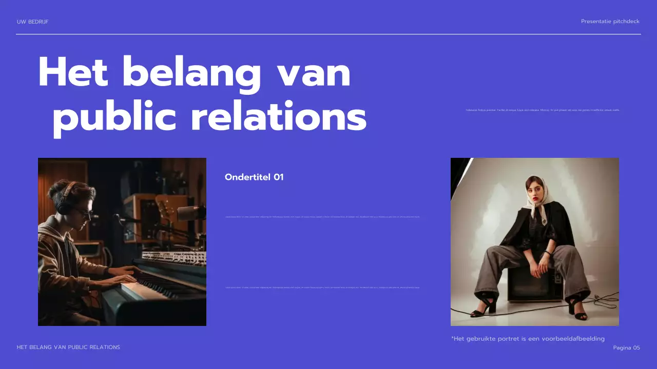 marine moderne agentschap presentatie