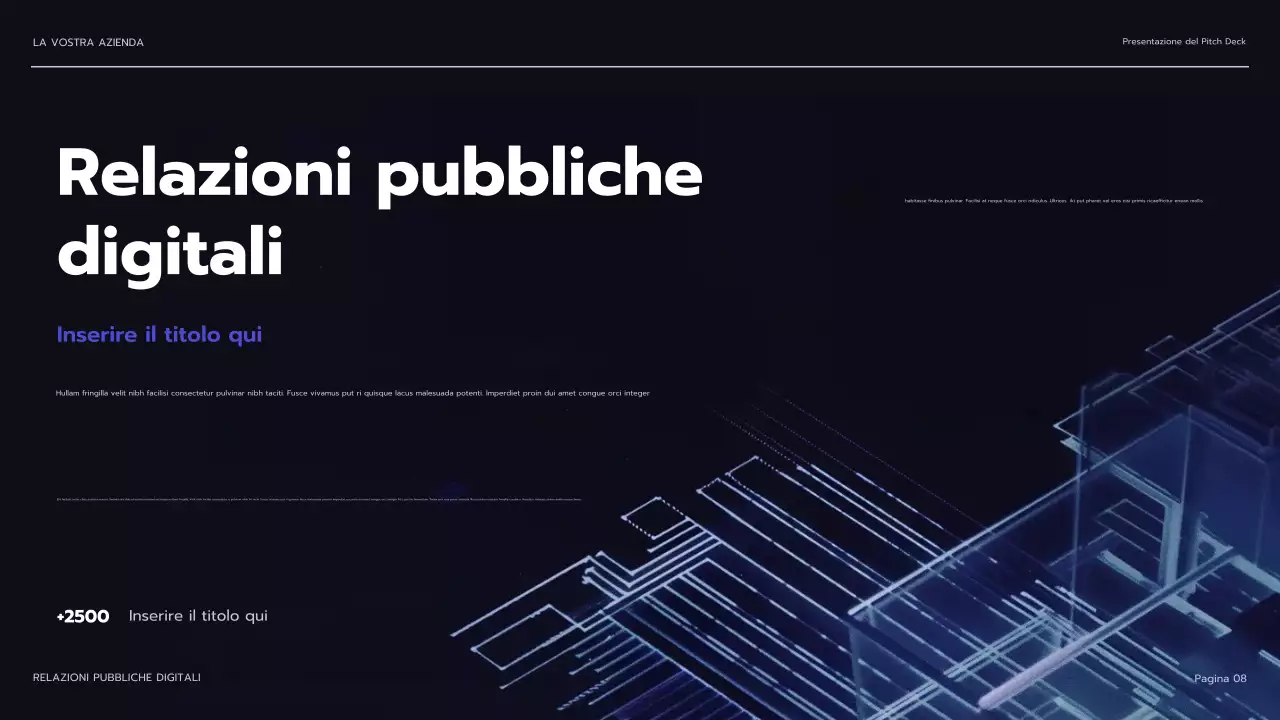 presentazione dell'agenzia moderna della marina