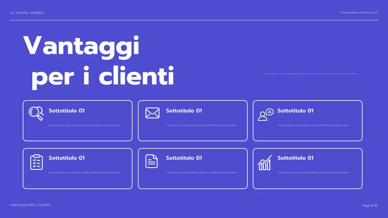 presentazione dell'agenzia moderna della marina