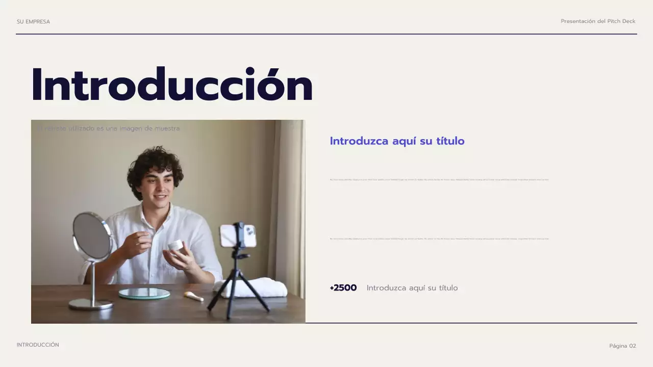 Presentación de la agencia Navy Modern