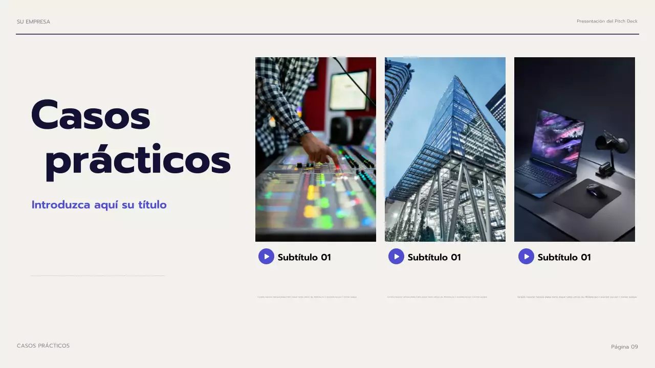 Presentación de la agencia Navy Modern